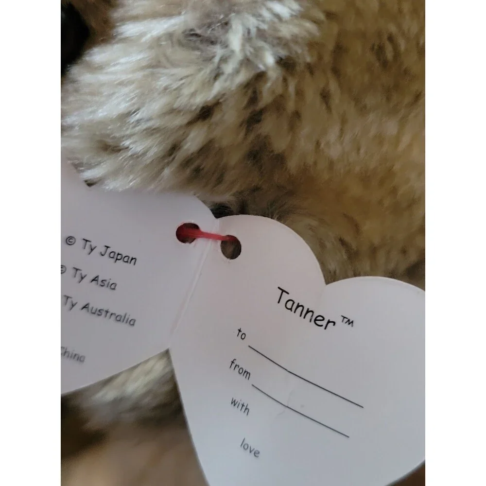 Ty Classic Tanner Labrador Retriever Puppy Dog 2002 Plush Toy W/ Tag - Picture 12 of 12
